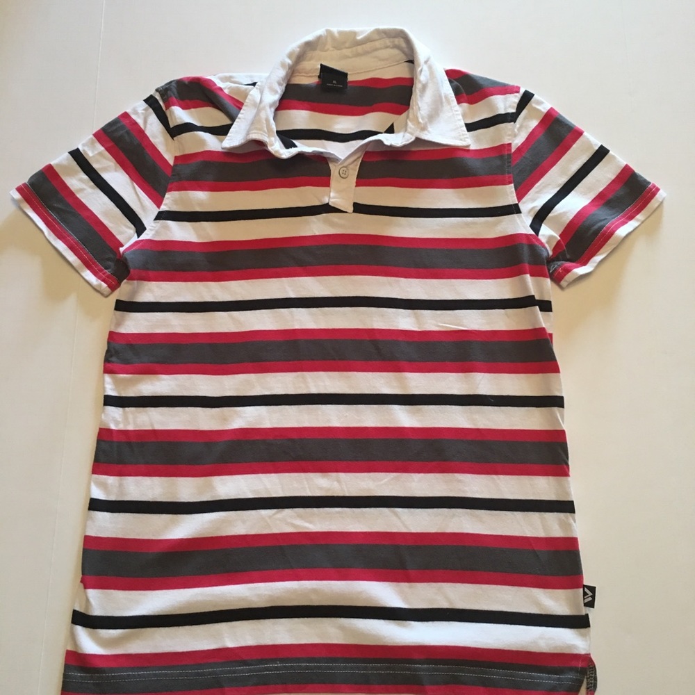 Shaun White Striped Polo Shirt for Boys